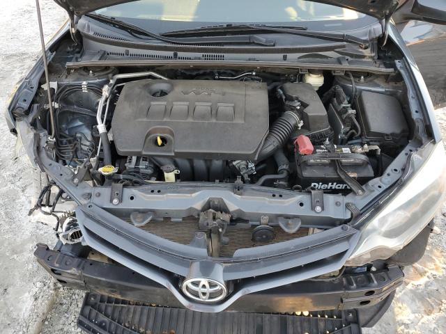 2T1BURHE3GC581608 - 2016 TOYOTA COROLLA L GRAY photo 11