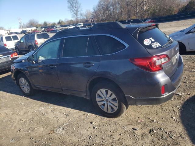 4S4BSBCC8F3277812 - 2015 SUBARU OUTBACK 2.5I PREMIUM GRAY photo 2