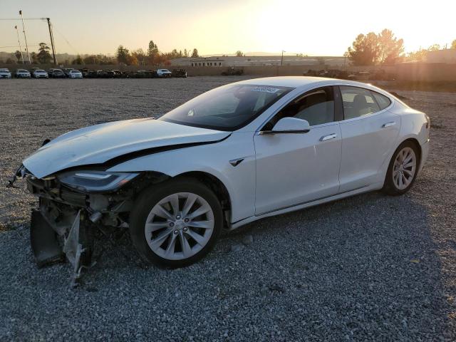 5YJSA1E18HF176420 - 2017 TESLA MODEL S WHITE photo 1