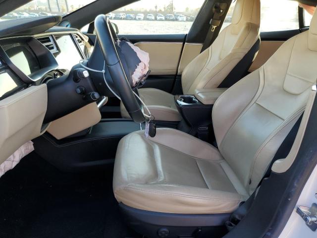 5YJSA1E18HF176420 - 2017 TESLA MODEL S WHITE photo 7