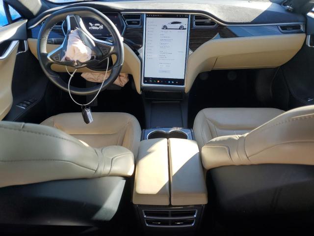 5YJSA1E18HF176420 - 2017 TESLA MODEL S WHITE photo 8