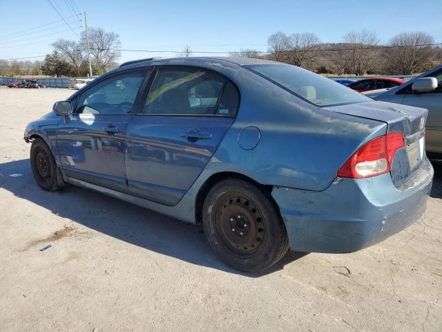 2HGFA1F52AH310584 - 2010 HONDA CIVIC LX BLUE photo 2