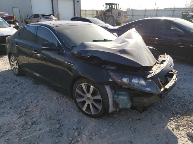 KNAGR4A66B5147165 - 2011 KIA OPTIMA SX BLACK photo 4