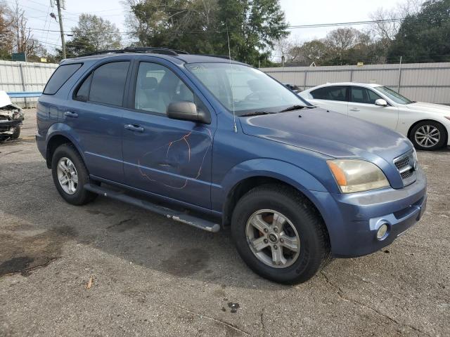 KNDJD733855476028 - 2005 KIA SORENTO EX BLUE photo 4