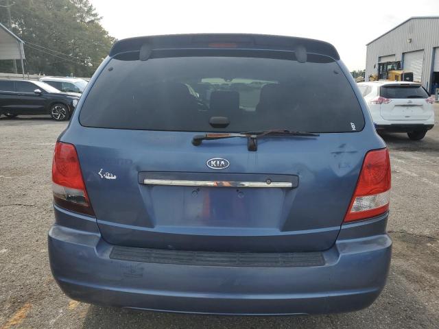 KNDJD733855476028 - 2005 KIA SORENTO EX BLUE photo 6