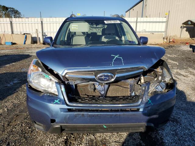 JF2SJADC5GH464320 - 2016 SUBARU FORESTER 2.5I PREMIUM BLUE photo 5