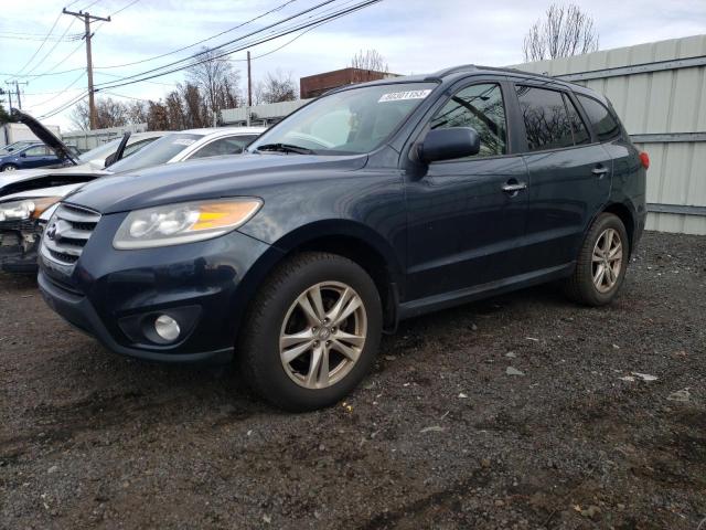 5XYZKDAG9CG096083 - 2012 HYUNDAI SANTA FE LIMITED GRAY photo 1