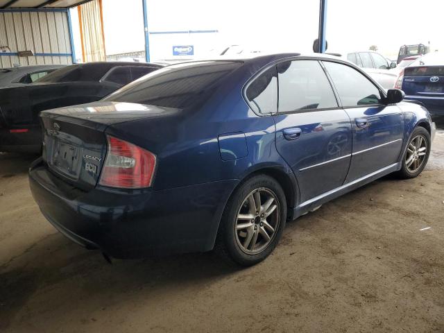 4S3BL616057229525 - 2005 SUBARU LEGACY 2.5I BLUE photo 3