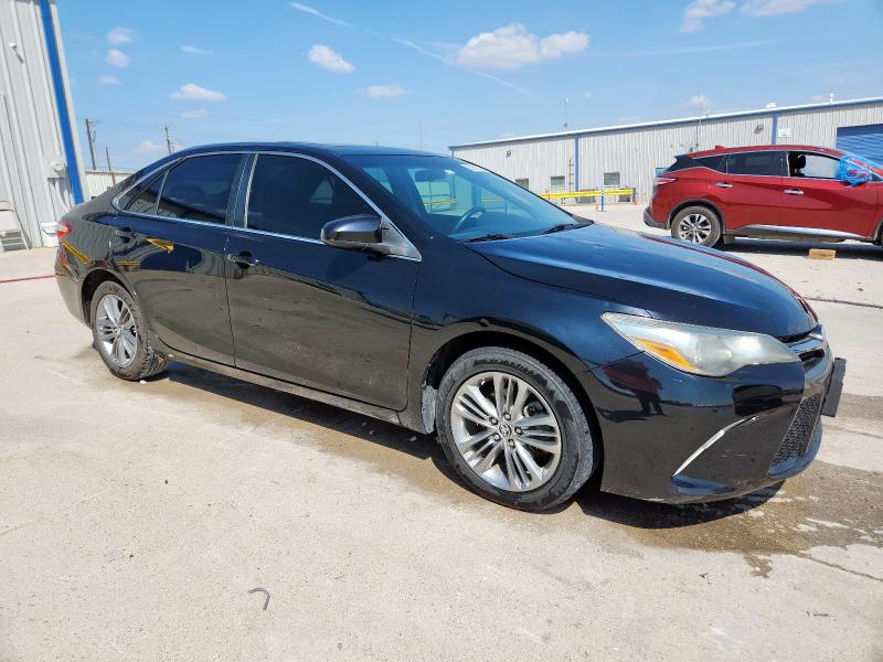 4T1BF1FK7FU088015 - 2015 TOYOTA CAMRY LE BLACK photo 4