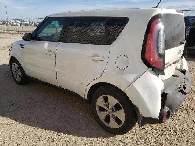 KNDJN2A20G7262460 - 2016 KIA SOUL WHITE photo 2