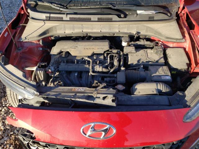 KM8K6CAB7NU872826 - 2022 HYUNDAI KONA SEL RED photo 12