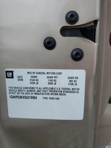 1G4HP52KX5U218954 - 2005 BUICK LESABRE CUSTOM 金色 照片 13