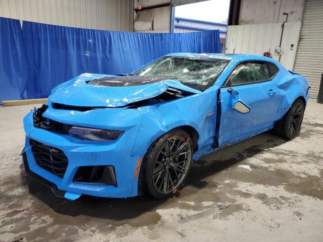 1G1FK1R63N0133918 - 2022 CHEVROLET CAMARO ZL1 BLUE photo 1