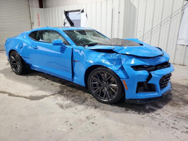 1G1FK1R63N0133918 - 2022 CHEVROLET CAMARO ZL1 BLUE photo 4