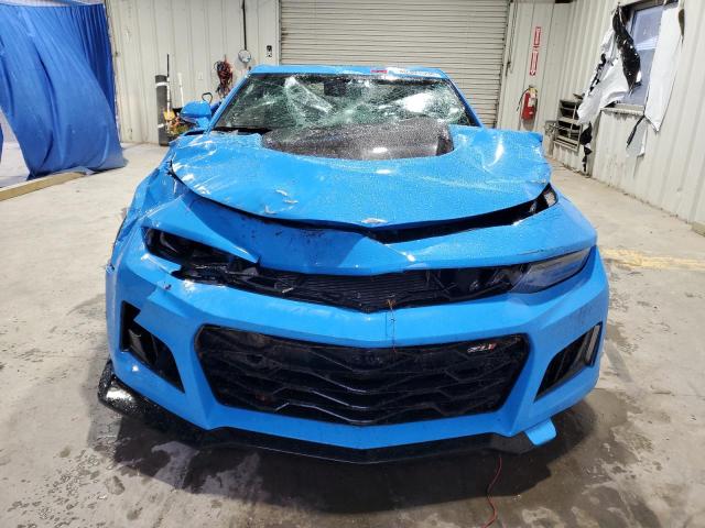 1G1FK1R63N0133918 - 2022 CHEVROLET CAMARO ZL1 BLUE photo 5