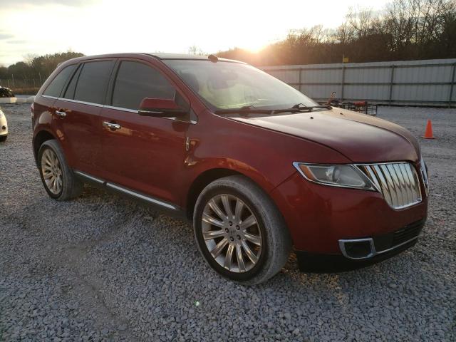 2LMDJ6JK4DBL38555 - 2013 LINCOLN MKX RED photo 4