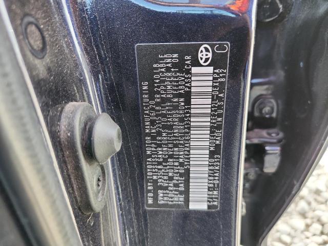 5YFEPRAE6LP135431 - 2020 TOYT COROLLA LE ლურჯი ფოტო 12