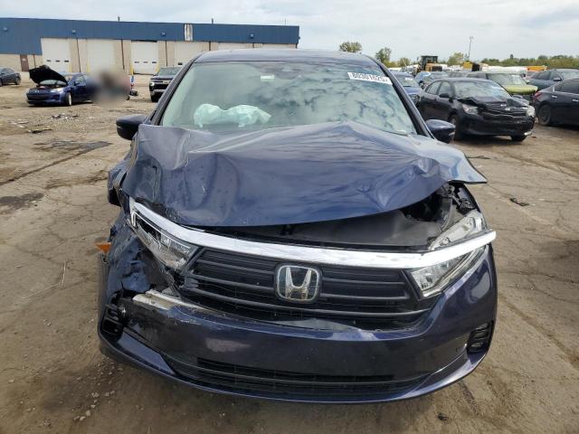 5FNRL6H80NB027655 - 2022 HONDA ODYSSEY TOURING ლურჯი ფოტო 5