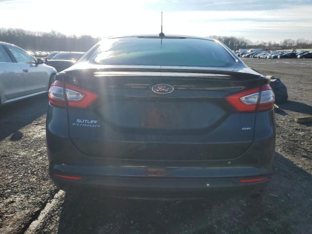 3FA6P0H79ER132971 - 2014 FORD FUSION SE BLACK photo 6