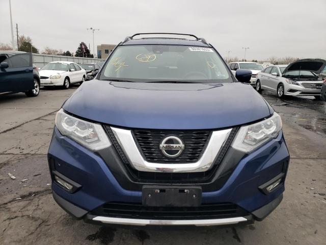 5N1AT2MV1KC832800 - 2019 NISSAN ROGUE S BLUE photo 5