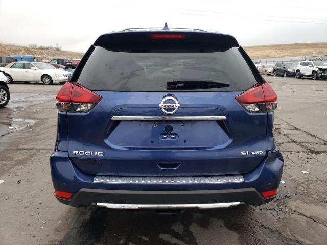 5N1AT2MV1KC832800 - 2019 NISSAN ROGUE S BLUE photo 6