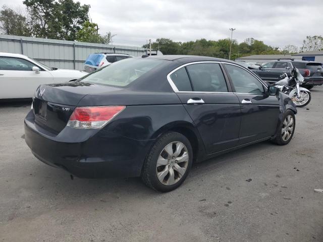 1HGCP36808A064604 - 2008 HONDA ACCORD EXL BLACK photo 3