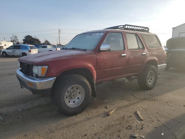 JT3VN39W4M8015337 - 1991 TOYOTA 4RUNNER VN39 SR5 RED photo 1