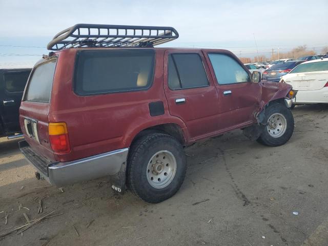 JT3VN39W4M8015337 - 1991 TOYOTA 4RUNNER VN39 SR5 RED photo 3