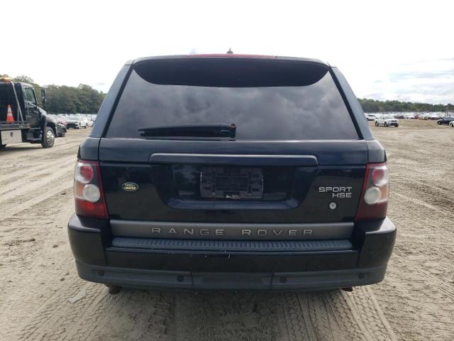 SALSK25407A993703 - 2007 LAND ROVER RANGE ROVE HSE BLACK photo 6