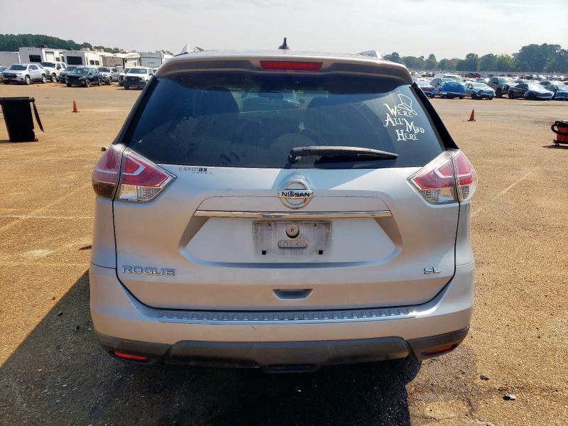 5N1AT2MT2GC887312 - 2016 NISSAN ROGUE S SILVER photo 6