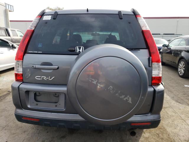 JHLRD78945C057933 - 2005 HONDA CR-V SE GRAY photo 6