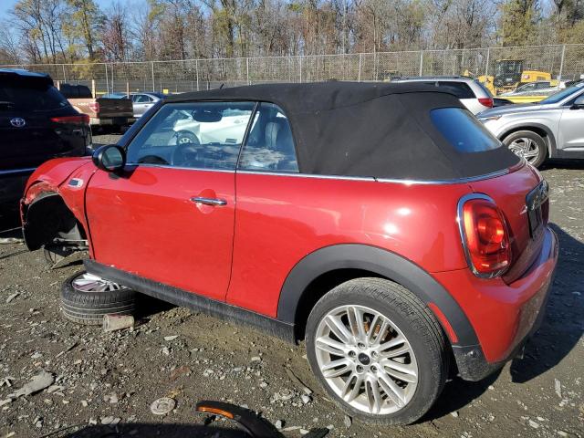 WMWWG5C51J3D00351 - 2018 MINI COOPER RED photo 2