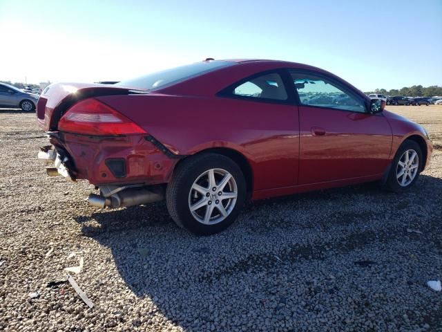 1HGCM82664A003410 - 2004 HONDA ACCORD EX RED photo 3