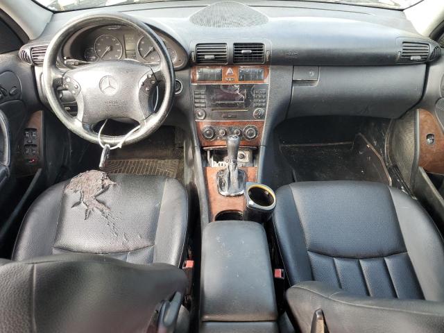 WDBRF92HX7F873399 - 2007 MERCEDES-BENZ C 280 4MATIC BLACK photo 8