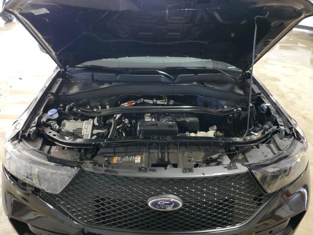 1FM5K8AB6NGB80481 - 2022 FORD EXPLORER POLICE INTERCEPTOR 黑色 照片 12