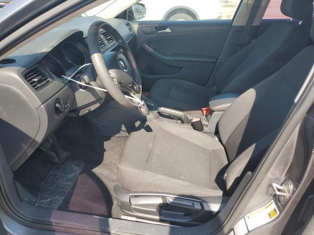 3VW2K7AJ6FM348150 - 2015 VOLKSWAGEN JETTA BASE GRAY photo 7
