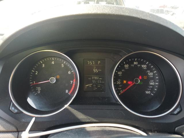 3VW2K7AJ6FM348150 - 2015 VOLKSWAGEN JETTA BASE GRAY photo 9