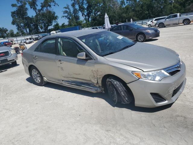 4T4BF1FK0ER359422 - 2014 TOYOTA CAMRY L BEIGE photo 4