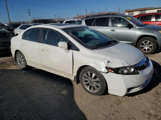 19XFA1F90AE002004 - 2010 HONDA CIVIC EXL თეთრი ფოტო 4