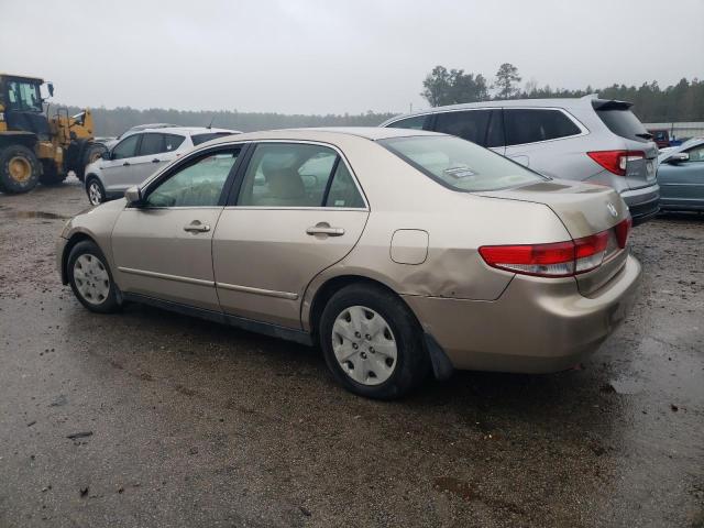 JHMCM56383C016190 - 2003 HONDA ACCORD LX GOLD photo 2