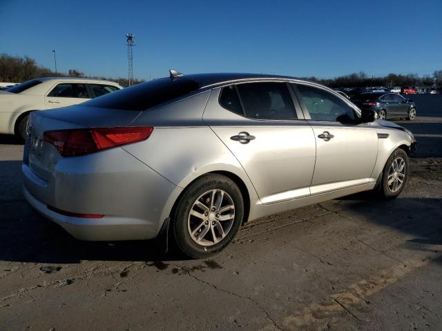 KNAGM4A78D5310098 - 2013 KIA OPTIMA LX GRAY photo 3