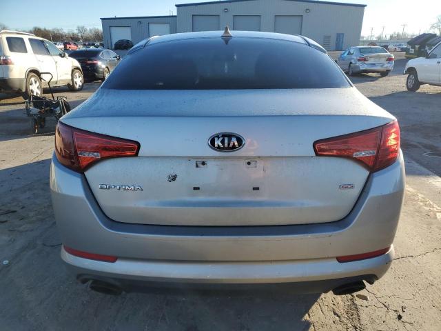 KNAGM4A78D5310098 - 2013 KIA OPTIMA LX GRAY photo 6