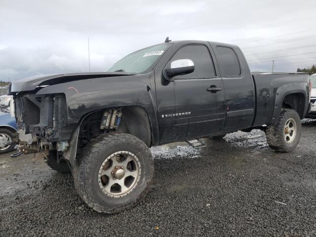 1GCEK19J97Z515151 - 2007 CHEVROLET SILVERADO K1500 BLACK photo 1