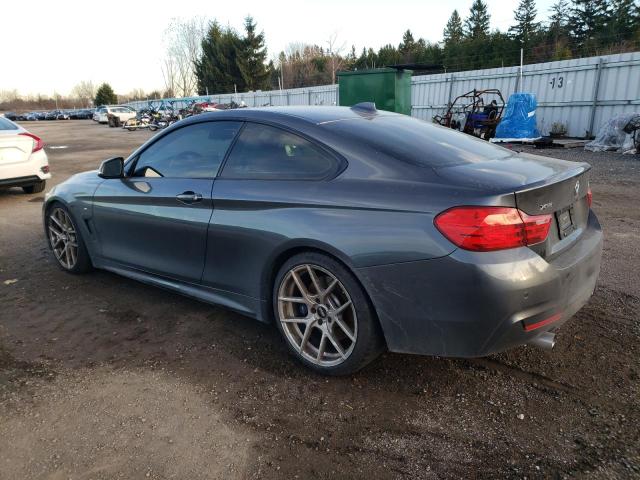 WBA3R5C53EK188917 - 2014 BMW 435 XI GRAY photo 2