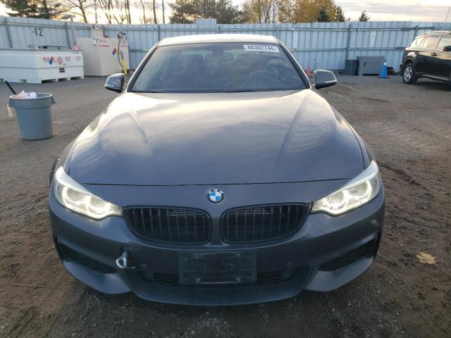 WBA3R5C53EK188917 - 2014 BMW 435 XI GRAY photo 5