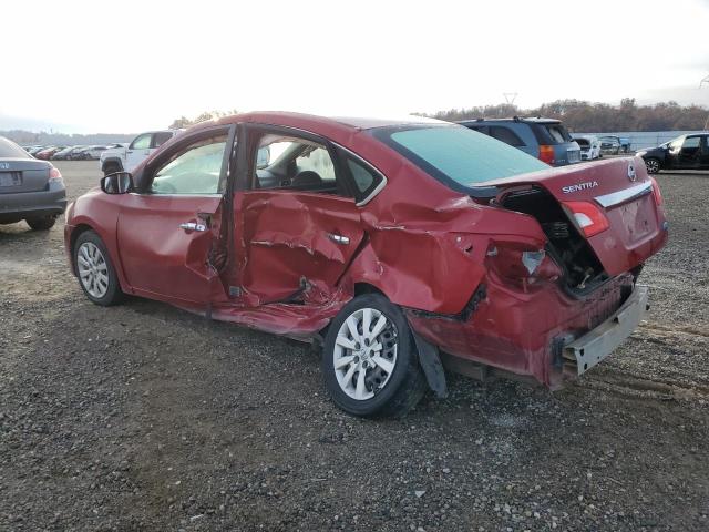 3N1AB7AP9DL675778 - 2013 NISSAN SENTRA S RED photo 2