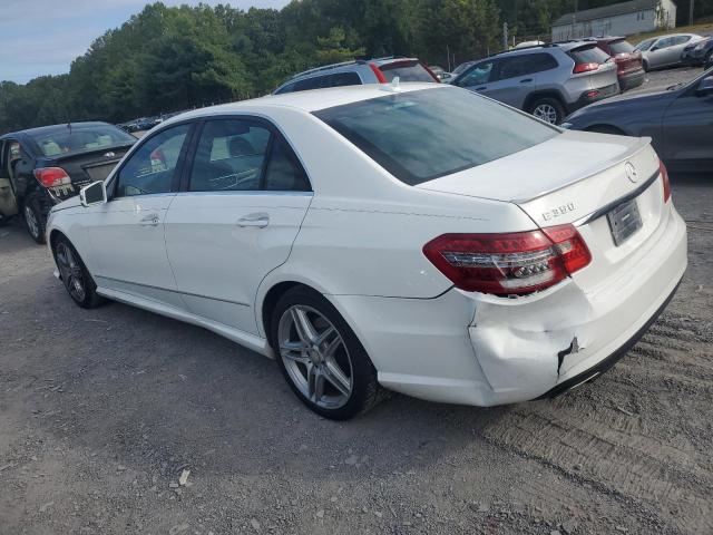 WDDHF8JB6DA767051 - 2013 MERCEDES-BENZ E 350 4MATIC WHITE photo 2