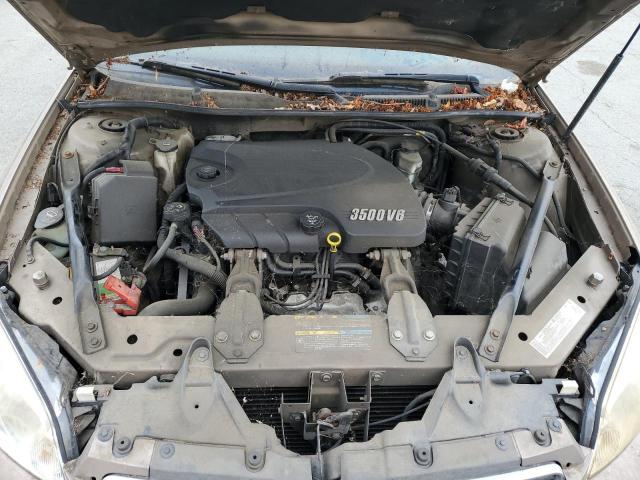 2G1WT58K569185593 - 2006 CHEVROLET IMPALA LT TAN photo 11