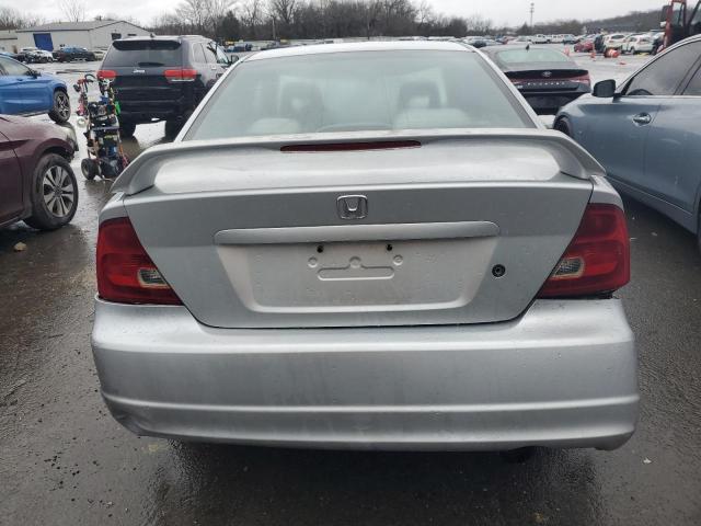 1HGEM22592L001844 - 2002 HONDA CIVIC LX SILVER photo 6