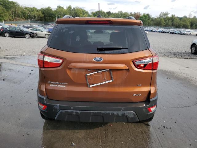 MAJ6P1UL8JC245618 - 2018 FORD ECOSPORT SE Коричневий фото 6